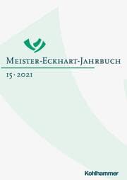 Cover von Meister-Eckhart-Jahrbuch