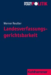 Cover von Landesverfassungsgerichtsbarkeit
