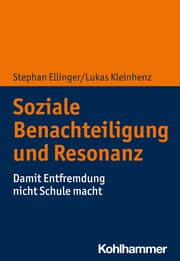 Cover von Soziale Benachteiligung und Resonanzerleben