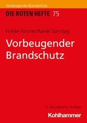 Cover von Vorbeugender Brandschutz