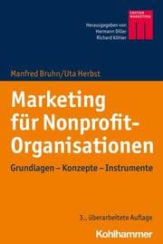 Cover von Marketing für Nonprofit-Organisationen