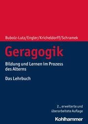 Cover von Geragogik