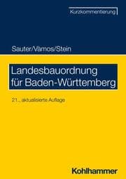 Cover von Landesbauordnung für Baden-Württemberg