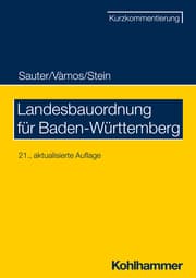 Cover von Landesbauordnung für Baden-Württemberg
