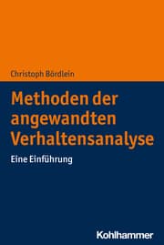 Cover von Methoden der angewandten Verhaltensanalyse