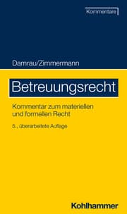 Cover von Betreuungsrecht