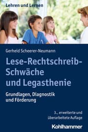 Cover von Lese-Rechtschreib-Schwäche und Legasthenie