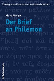Cover von Der Brief an Philemon