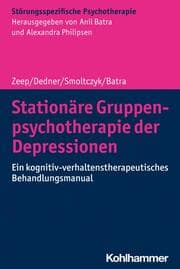 Cover von Stationäre Gruppenpsychotherapie der Depressionen