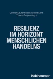 Cover von Resilienz im Horizont menschlichen Handelns