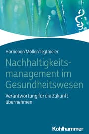 Cover von Nachhaltigkeitsmanagement im Gesundheitswesen