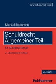 Cover von Schuldrecht Allgemeiner Teil