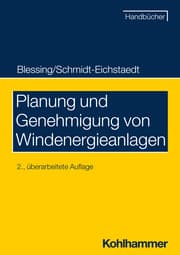 Cover von Planung und Genehmigung von Windenergieanlagen