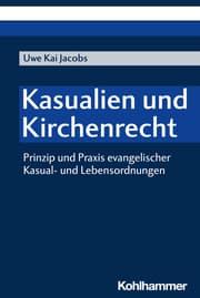 Cover von Kasualien und Kirchenrecht