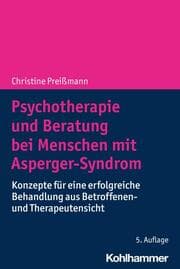 Cover von Psychotherapie und Beratung bei Menschen mit Asperger-Syndrom