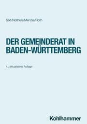 Cover von Der Gemeinderat in Baden-Württemberg