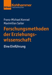 Cover von Forschungsmethoden der Erziehungswissenschaft