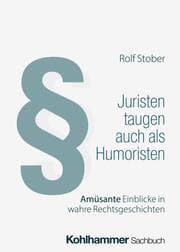 Cover von Juristen taugen auch als Humoristen