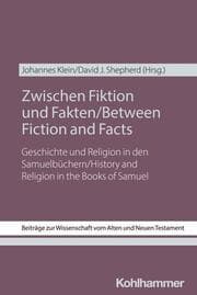Cover von Zwischen Fiktion und Fakten / Between Fiction and Facts