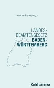 Cover von Landesbeamtengesetz Baden-Württemberg