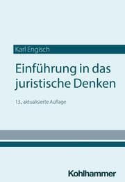 Cover von Einführung in das juristische Denken