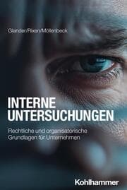 Cover von Interne Untersuchungen