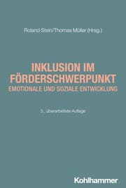 Cover von Inklusion im Förderschwerpunkt emotionale und soziale Entwicklung