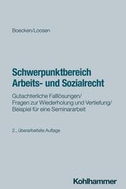 Cover von Schwerpunktbereich Arbeits- und Sozialrecht