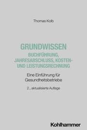 Cover von Grundwissen Buchführung, Jahresabschluss, Kosten- und Leistungsrechnung