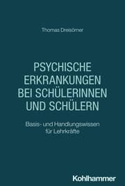 Cover von Psychische Erkrankungen bei Schülerinnen und Schülern
