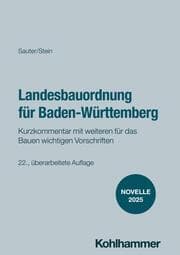 Cover von Landesbauordnung für Baden-Württemberg