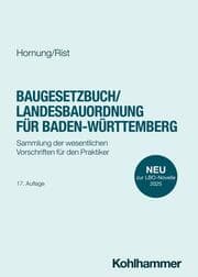 Cover von Baugesetzbuch/Landesbauordnung für Baden-Württemberg