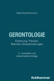 Cover von Gerontologie