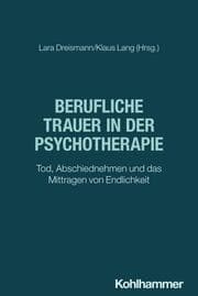 Cover von Berufliche Trauer in der Psychotherapie