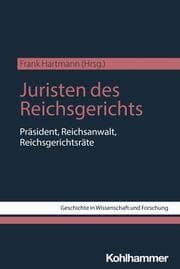 Cover von Juristen des Reichsgerichts