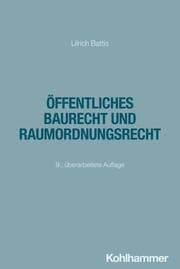 Cover von Öffentliches Baurecht und Raumordnungsrecht