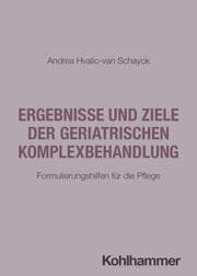 Cover von Ergebnisse und Ziele der geriatrischen Komplexbehandlung