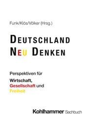 Cover von Deutschland neu denken