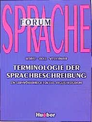 Cover von Terminologie der Sprachbeschreibung