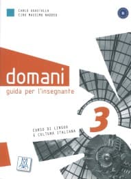 Cover von domani 3, guida per l'indegnante