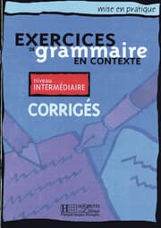 Cover von Exercices de grammaire en contexte