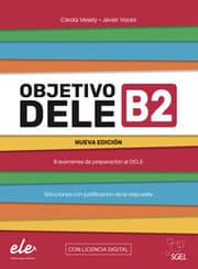 Cover von Objetivo DELE B2 - Nueva edición 2024