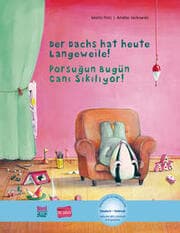 Cover von Der Dachs hat heute Langeweile! (Deutsch-Türkisch)