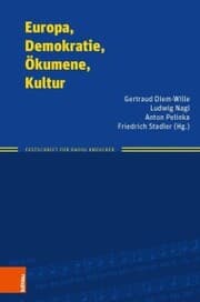 Cover von Europa, Demokratie, Ökumene, Kultur