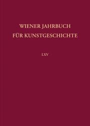Cover von Wiener Jahrbuch für Kunstgeschichte LXV