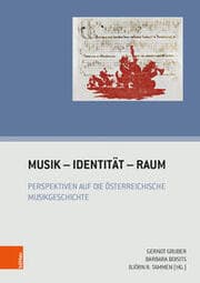 Cover von Musik - Identität - Raum