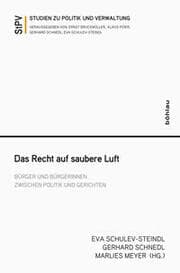 Cover von Das Recht auf saubere Luft