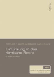 Cover von Einführung in das römische Recht