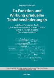 Cover von Zu Funktion und Wirkung gradueller Tonhöhenänderungen