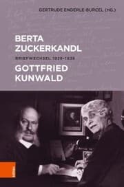 Cover von Berta Zuckerkandl - Gottfried Kunwald